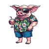 Pig Comic Summer