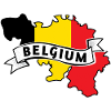 Belgium Flags Cards