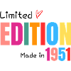 Limited edition Made in 1951