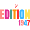 Limited edition Made in 1947