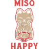 MISO Happy Japanese Cat