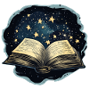 Buch mit Sternen