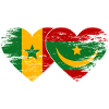 Senegal_Mauretanien_Flagge_Herz_used