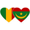 Mali_Mauretanien_Flagge_Herz