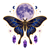 Mystical Celestial Tarot Card Aesthetic