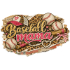 Baseball Mama Leopard – Grunge-Western-Stil