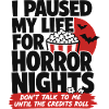Horror Nights Credits Roll