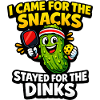 Gurkenheld: Snacks instead of dinks