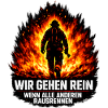 Feuerwehrheld Mut in Flammen