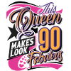90th Birthday Queen