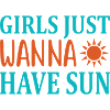 Girls wanna have sun