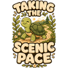 Taking The Scenic Pace Turtle