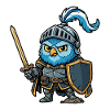 Knight Owl Ren Faire Medieval Festival