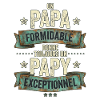 Papa Formidable Papy Exceptionnel Cadeau