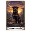 Rottweiler Moonlight Tarot