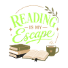 Book Fan Literature Lover Reading Motif