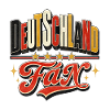 DeutschlandFan Retro Schriftzug