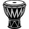 African conga drum