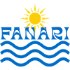 Fanari Sun and Waves Logo Crest