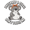 Schwangere und wilde Koala-Schwangerschaft: Finger