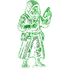 Punk Apothécary Pixel Art Hacker rétro