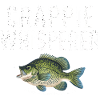 Crappie Flüsterer Fischmotiv