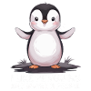 Drôle de Pingouin Dire Imprimer