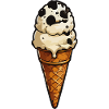 Keks-Eis Cartoon-Icon