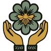 Hands Bee Flower Nature Conservation Beekeeping