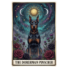 Dobermann Pinscher Sternenhimmel Tarot