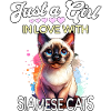 Siamkatze Mädchen