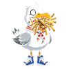 Friesliebe Seagull sneaker look