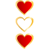 Austria Country Flag Heart