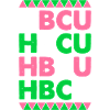 HBCU Pride Block Letters