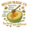 Melon Honey Magic Illustration