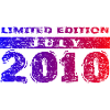 16e anniversaire Édition Limitée 07/2010