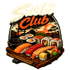 Sushi Club Japanese Food Design