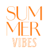 Summer Vibes Typo Design