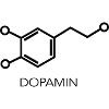 Dopamin Molekül Wissenschaft Design