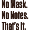 No Mask No Notes Neurodivergent Pride