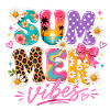 Summer Vibes – Buntes Sommer-Design