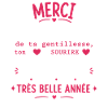 Merci Maîtresse Belle Année