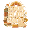 Book Club Squad Cozy Retro
