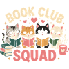 Book Club Cats Squad