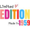 Limited edition Made in 1959