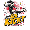 Sie Kickt Comic Fußballheldin