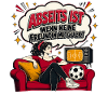 Abseits ist Retro Couch Pop-Art
