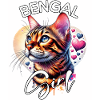 Bengal Cat Mädchen Bengalkatze