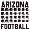 Arizona Football-Helm-Mosaik