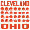 Cleveland Ohio Football Helmets